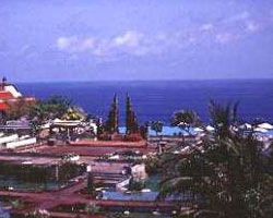 Bali cliff